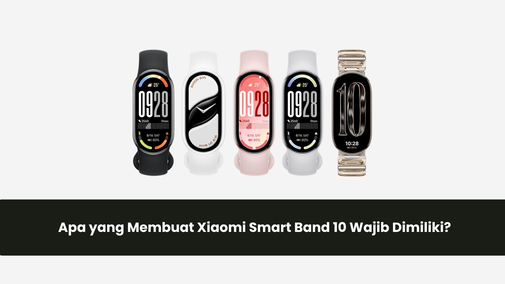 Apa yang Membuat Xiaomi Smart Band 10 Wajib Dimiliki?